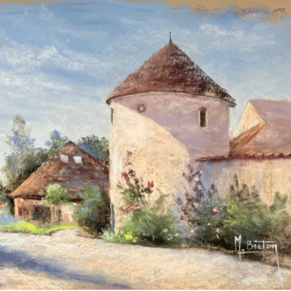 Carte postale Breton Colombier